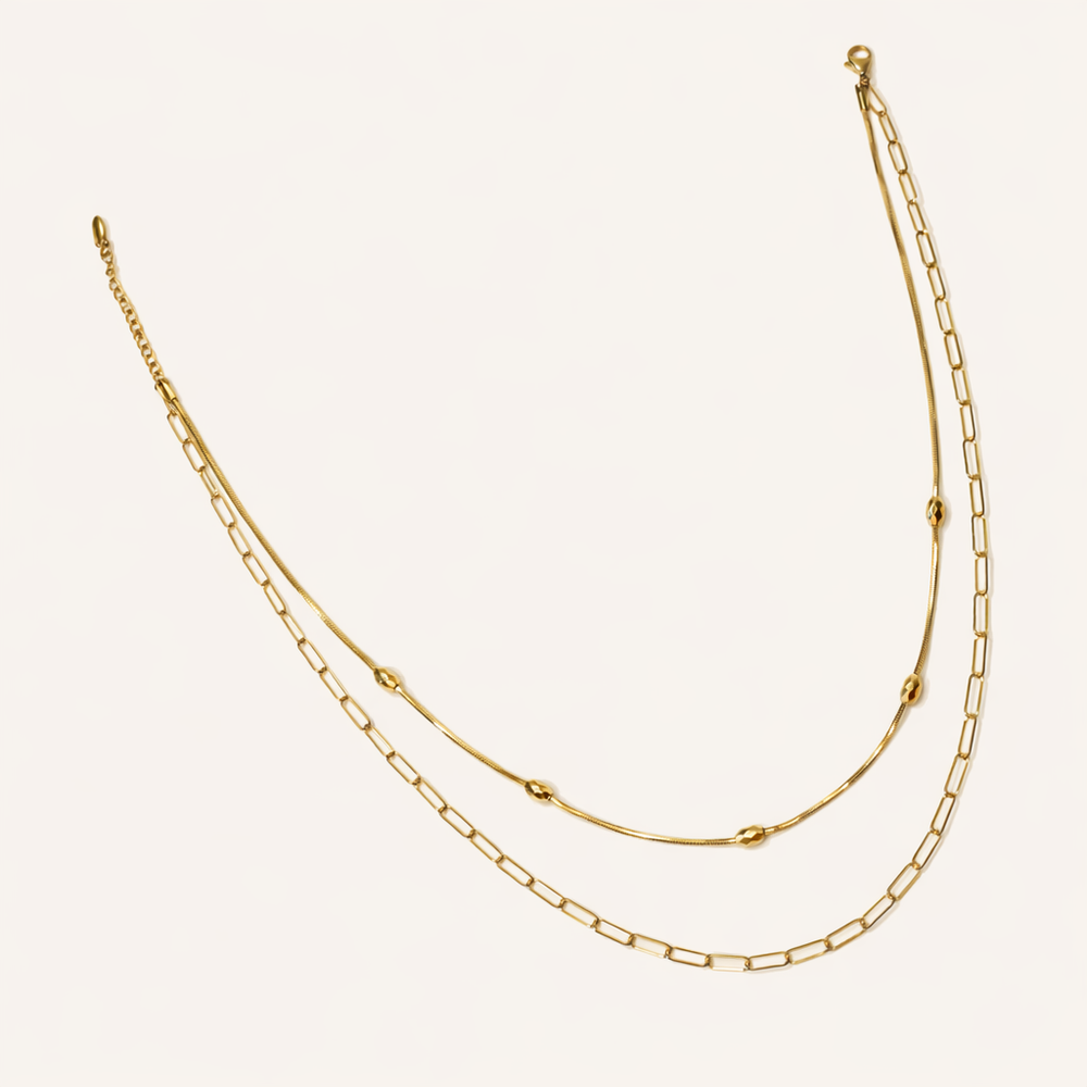 Beaded Paperclip Necklace