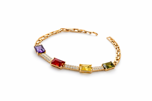 Terra Prism Four-Stone Bracelet