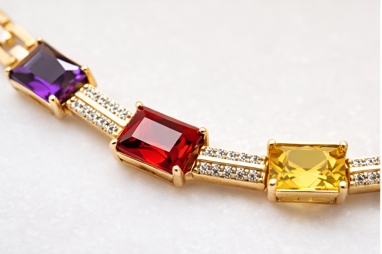 Terra Prism Four-Stone Bracelet