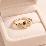Candy Wrap Crystal Ring