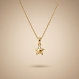 Minimal Star Pendant Necklace