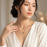 Aurelia Heart Pin Necklace