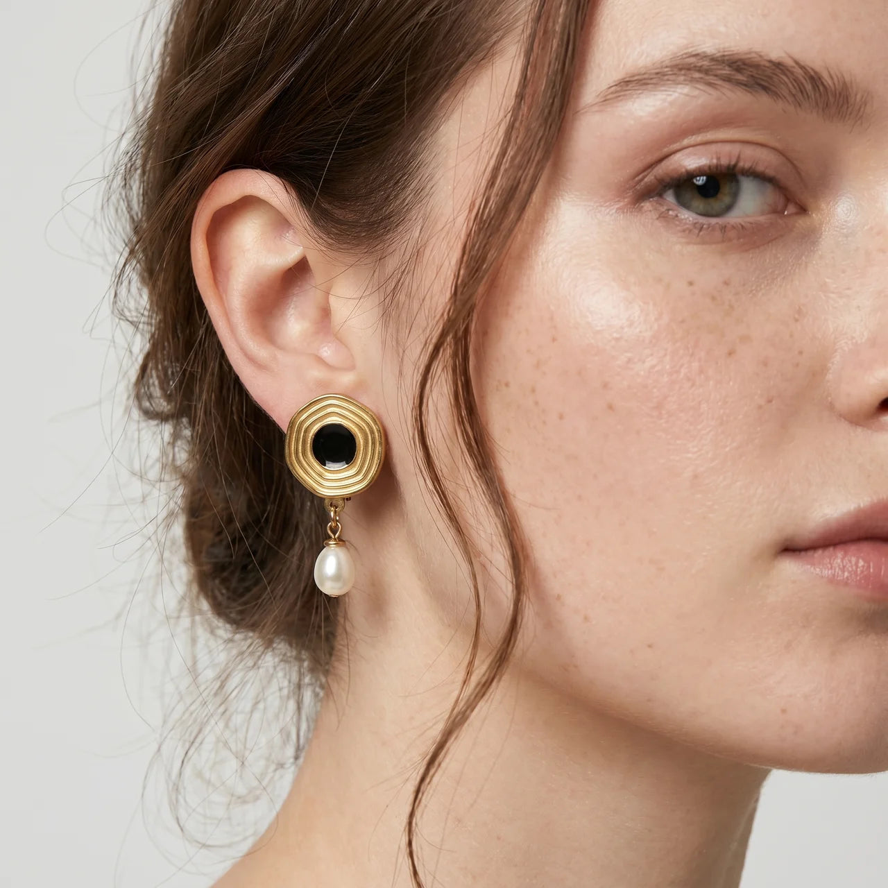 Spiral Drop Earrings