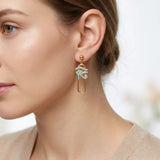 Mystic Horus Drop Earrings