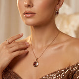 Garnet Glow Jewelry Set