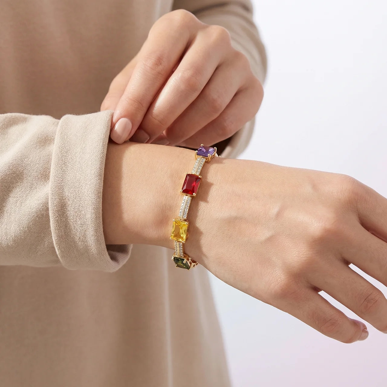 Terra Luxe Gem Bracelet