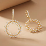 Dazzling Pearl Drop Earrings