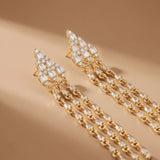 Dazzling Tassel Earrings