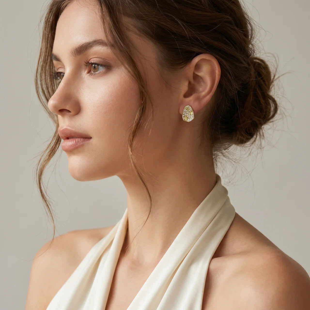 Crystal Stud Earrings