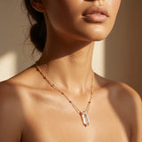 Crystal Pendant Necklace