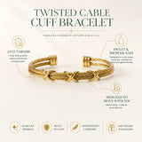Twisted Cuff Bracelet