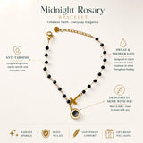 Midnight Rosary Bracelet