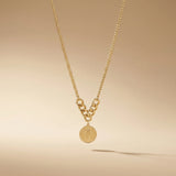 Celeste Coin Pendant Chain