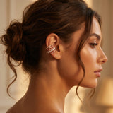 Star Pearl Ear Cuffs