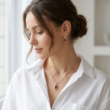 Garnet Grace Jewelry Set