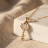 Luxe Key Pendant Necklace