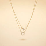 Twilight Spark Layered Necklace