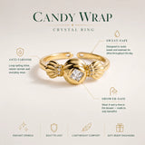 Candy Wrap Crystal Ring