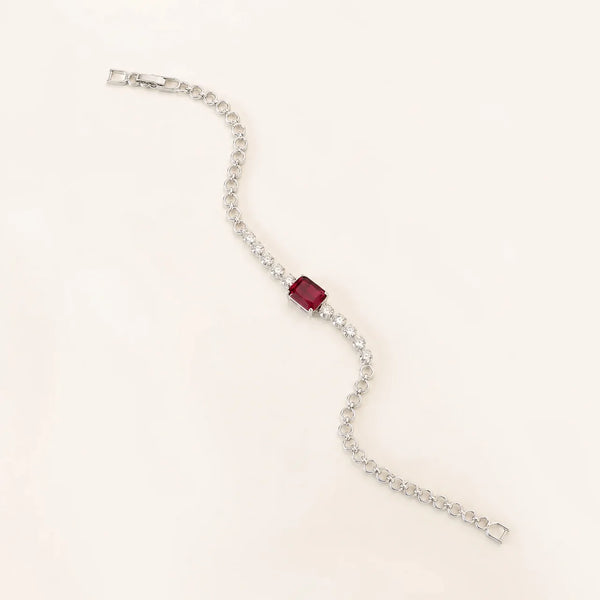 Ruby Radiance Bracelet