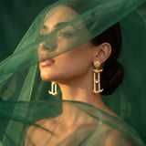 Handcrafted Bird Drop Earrings