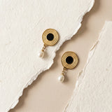 Spiral Drop Earrings