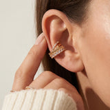 Cubic Zirconia Ear Cuff