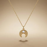 Crescent Moon Necklace