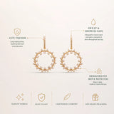 Dazzling Pearl Drop Earrings