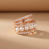 Star Pearl Ear Cuffs