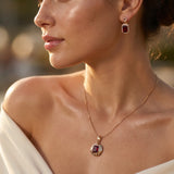 Garnet Glow Jewelry Set