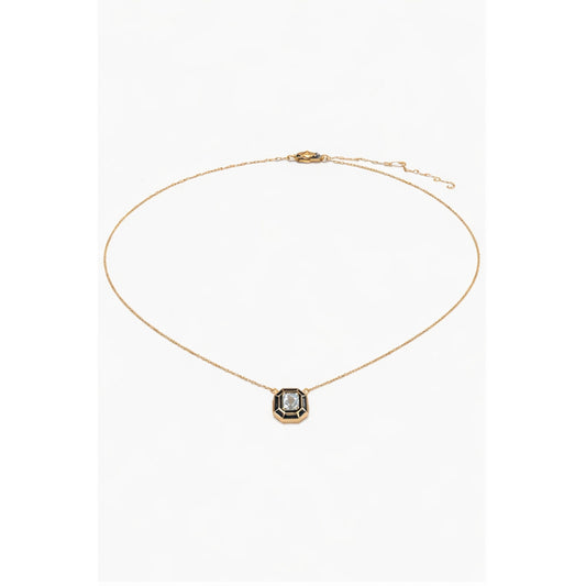 Noir Prism Pendant Necklace